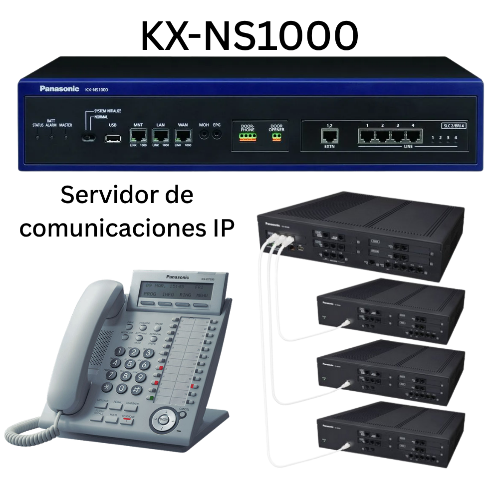 Central Telefónica IP Panasonic KX-NS1000